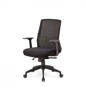 HFC-5068B 카톡 메쉬 (중) 의자 (블랙)[팀장용의자,사무용의자,의자,체어,사장님의자,회장님의자,고급의자,중역실의자,가죽의자,회전의자,회의의자,회의실의자]